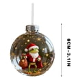 thumbnail image 3 of Exquisite Spherical Three Dimensional Christmas Frogs Ornament Home Decoration Round Hanging Ornament, 3 of 6