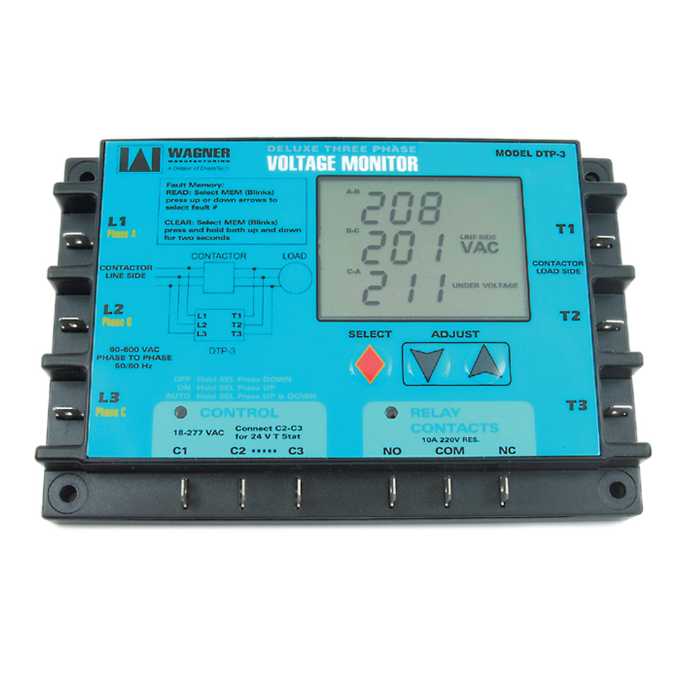 Diversitech DTP3 Digital 3Phase Motor Protector