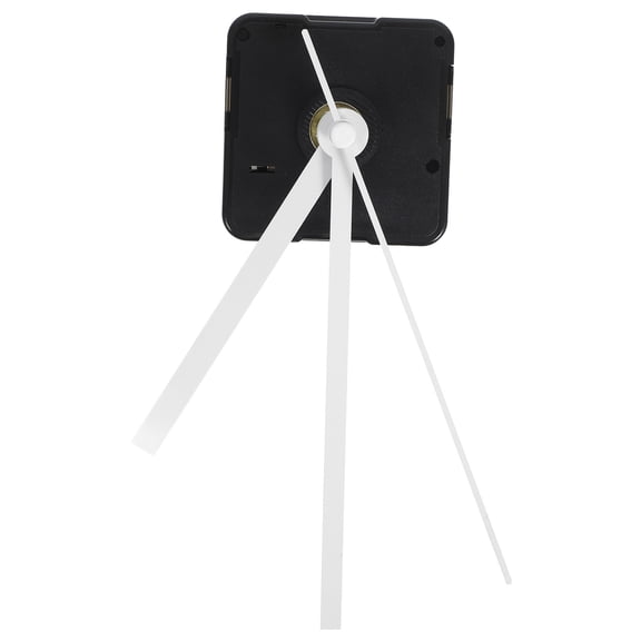 BRIGHTFUFU Silent Clock Movement Kits for DIY Clock Replacement (White Straight Clock Hand)