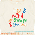 thumbnail image 4 of Inktastic My Mimi and Grandpa Love Me Girls Toddler Dress, 4 of 5