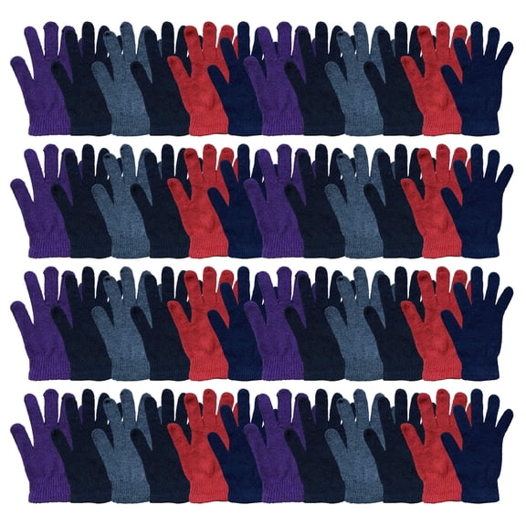 Yacht & Smith Wholesale Bulk Winter Gloves For Men Woman, Bulk Pack Warm Winter Thermal Gloves