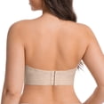 thumbnail image 4 of Warop Strapless Bra for Women, Non-Slip Underwire Push-Up with Back Smoothing, Convertible Sexy Bra for Daily Use, 4 of 7