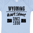 thumbnail image 4 of Inktastic Wyoming Awesome Since 1890 Boys or Girls Baby Bodysuit, 4 of 5