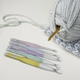 thumbnail image 6 of Tizuqe 8mm-20mm Ergonomic Crochet Needle Soft Handle Crochet Hook for Beginner, 6 of 11