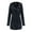Navy, variant on Fartey Women Military Anorak Jackets Zip Up Snap Button Hooded Parka Safari Utility Coats Waterproof Windbreaker Outdoor Hiking Drawstring Trench Coats