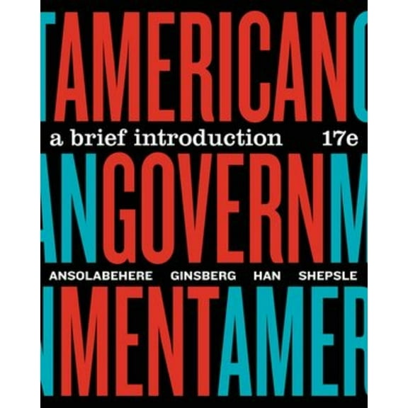 American Government: A Brief Introduction, (Paperback)