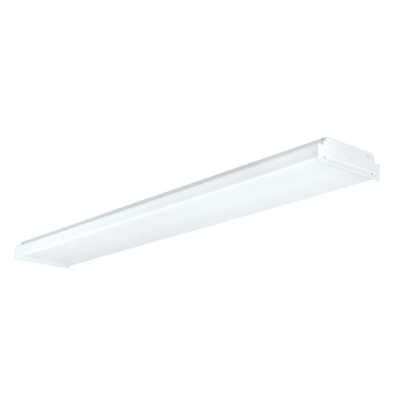AFX  Wrap 24-inch White LED Flush Mount with Frosted Clear Diffuser TRIAC/ELV Dimmer