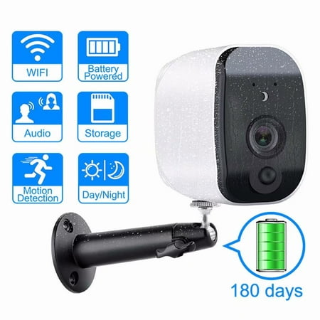 960P Wireless WiFi Low Power Consumption Battery Security Camera PIR