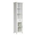 thumbnail image 3 of Teamson Home Delaney Mixed Storage Linen Tower, White, 3 of 10