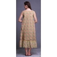 thumbnail image 2 of Bimba Medium Yellow3 Floral Ranunculus Tango Sleeveless Night Gown For Womens Cotton Printed Nightwear Ladies Sleepwear Small, 2 of 6