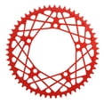 thumbnail image 3 of Pignon de Disque Unique Vélo, Protection 56T Résistant à l'Usure Plateau de Vélo de Haute Résistance pour le Remplacement Noir, Rouge, Jaune, 3 of 8