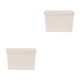 thumbnail image 4 of Toystoory Portalápices Caja de tiza Contenedores de almacenamiento Contenedor de almacenamiento para sala de reuniones Oficina Aula Caja de tiza blanco Caja de tiza 2Conjunto, 4 of 6