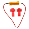 thumbnail image 1 of CRILSTYLEO High Power 50W 6 Ohm Aluminum Load Resistor for Automotive LED Turn Signal Lights, 1 of 7