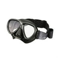 thumbnail image 2 of Tusa Intega Mask with Fabric Strap Black Black Silicone, 2 of 2