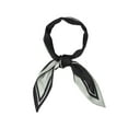 thumbnail image 1 of Cinta para el cabello elegante y delgada INSPIRE CHIC para mujeres, banda de mano, bufanda para el cuello, negra pura, 1 of 5