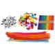 thumbnail image 3 of Juguetes de pompones hechos a mano con palitos de peluche de colores del arco iris, juego educativo Shilly-Stick, 3 of 14