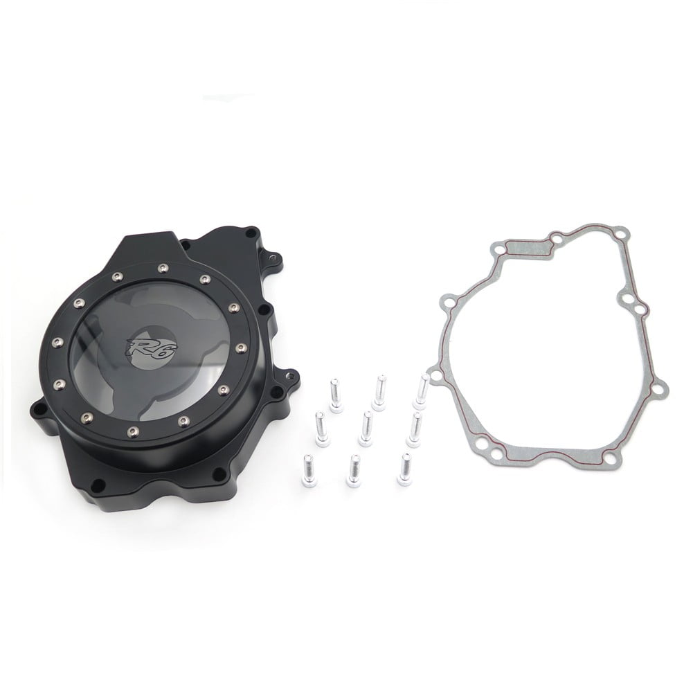 HTT Black Stator Engine Cover See Through For Yamaha 2006 YZFR6S