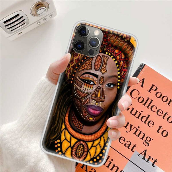Funda mate para Apple iPhone 11, 12 Pro Max, XS, X, XR, 7, 8, 6, 6S Plus, 5, 5S, SE, 2020 Fivean unisex