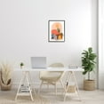 thumbnail image 2 of Stupell Industries Cat Watching Desert Dunes Modern Window View Graphic Art Black Framed Art Print Wall Art, Design by June Erica Vess, 2 of 5