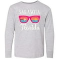 thumbnail image 3 of Inktastic Sarasota Florida Summer Trip Long Sleeve Youth T-Shirt, 3 of 5