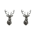 thumbnail image 1 of kurtrusly Personalized Home Style With 3D Mirror Wall Stickers Multifunctional Decorative black S 2Set, 1 of 6