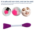 thumbnail image 4 of Jumpingount Cepillo facial de silicona de 2 cabezales aplicador de belleza de barro Facial palo de mezcla DIY Type3 NO3 Jumpingount CE000265-06, 4 of 6