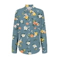 thumbnail image 5 of bovemsi Summer Tops for Women Long Sleeve Lightweight Loose Cotton Cardigan Cover Ups With Pockets Cute Summer Tops, 5 of 6