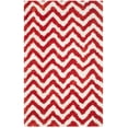 thumbnail image 4 of Safavieh Barcelona Carmella Zigzag Stripes Shag Area Rug, 4 of 5