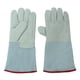 thumbnail image 1 of Guantes criogénicos de protección líquida para laboratorio, impermeables, para almacenamiento en frío. 36cm, 1 of 8