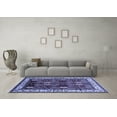 thumbnail image 3 of Ahgly Company Indoor Rectangle Oriental Blue Traditional Area Rugs, 2' x 3', 3 of 4