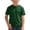 Dark Green, variant on HXWCHs Boys' Cotton Short Sleeve Crewneck T Shirt Kids Summer Workout Tops Dark Green 8-9 Years
