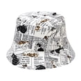 thumbnail image 3 of Women's Printed Outdoor Bucket Hat Fisherman Sunshade Casual Fashion Basin Style, 3 of 3
