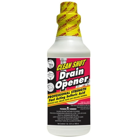 Clean Shot Drain Opener (Best Drain Opener For Hair)