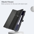 thumbnail image 2 of Labanema Compatible with Lenovo Chromebook Duet 3 11 Case,PU Leather Folio 2-folding Stand Cover for Lenovo Chromebook Duet 3 (82T6001HUS) 10.9" 2-in-1 Tablet,Black, 2 of 6