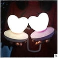 thumbnail image 1 of Lámpara de noche LED 3D para niños, creativa lámpara de mesa con forma de corazón, lámpara romántica de fresa, decoración del hogar para niños, regalo, linterna con forma de corazón, 1 of 2