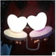 thumbnail image 1 of Lámpara de noche LED 3D para niños, creativa lámpara de mesa con forma de corazón, lámpara romántica de fresa, decoración del hogar para niños, regalo, linterna con forma de corazón, 1 of 2