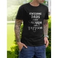 thumbnail image 3 of Tstars Mens Gifts for Dad Father's Day Shirts Awesome Dads Have Beards and Tattoos Cool Best Gift for Dad T Shirt, 3 of 7
