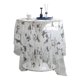 thumbnail image 1 of Practical Lace Embroidered Tablecloth For Everyday Use Crafted Of Polyester Fabric Elegant Designs Resistant To Stains Multicolor, 1 of 4