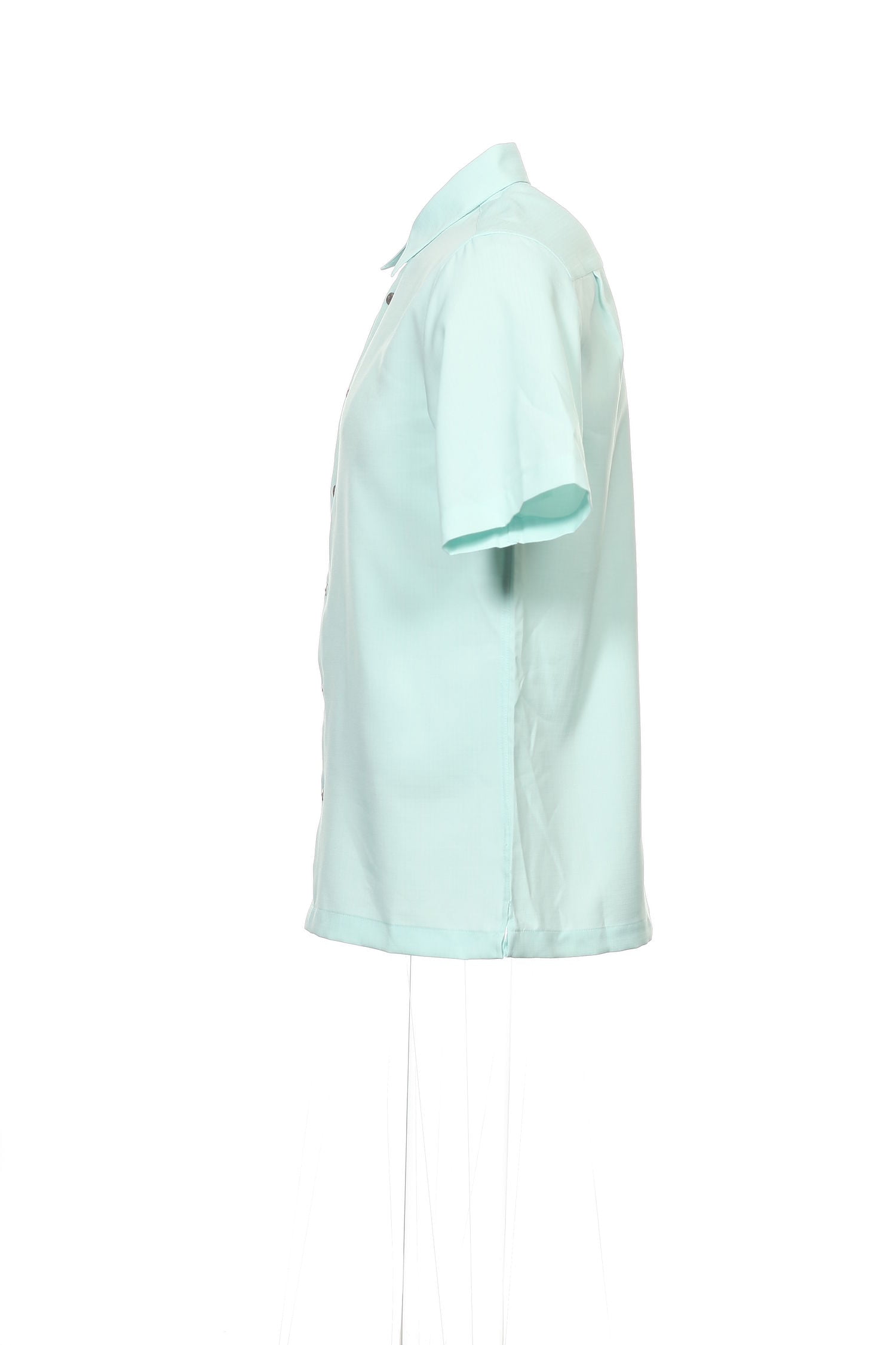 John Ashford Mens Blue Camp Shirt
