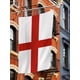 thumbnail image 3 of Banderas Nacionales Inglesas Inglaterra 3x5 Pies Cruz Color Vivo Reino Unido Rojo, 3 of 9