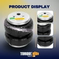 thumbnail image 2 of TORQUE 2600 Universal Air Spring Bag Replacement 1/2" NPT Single Port Double Bellow 2600 lb (Replaces Air Lift Dominator 2600 D2600) (TR5861), 2 of 6