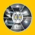 thumbnail image 3 of AUXITO 578 LED Bulbs 400 Lumens Canbus Error Free 211-2 212-2 41MM 42MM Festoon LED Bulbs for Dome Light Interior Car License Plate Map Door Courtesy Lights Xenon White, Pack of 2, 3 of 8