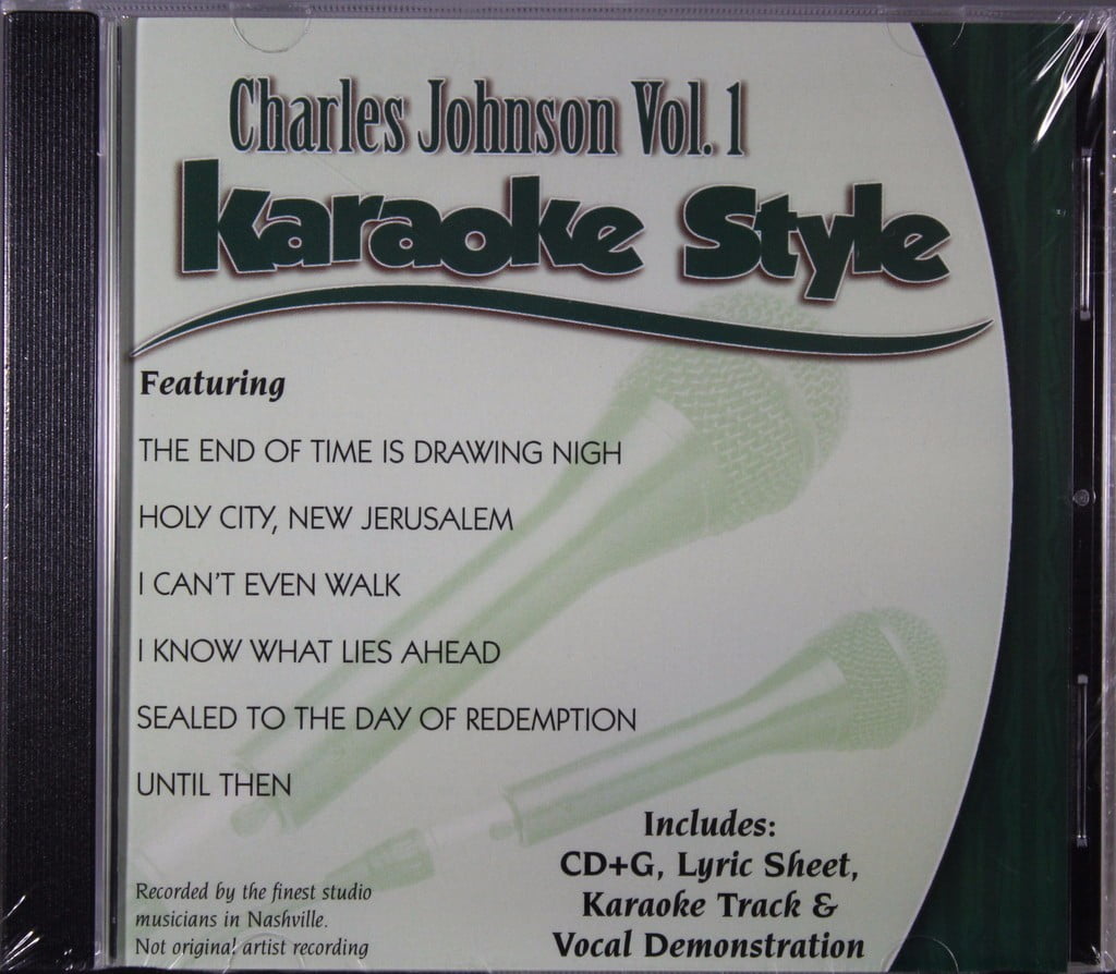 Charles Johnson Volume 1 Daywind Christian Karaoke Style New Cdg 6 Songs - 