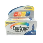 Centrum Silver Mens 50+ Tablets 100 Tablets (Pack of 2)