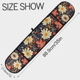 thumbnail image 3 of Dailycode Double Sided Oven Mitt with Loop Heat Resistant Kitchen Long Potholders 7" x 35" Hand Drawn Flower Plant, 3 of 6