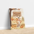 thumbnail image 3 of Welcome Fall Whippet Cozy Autumn Field Pumpkins Golden Leaves Vertical Matte Canvas Poster Dog Lover Wall Art Home Decor - 12013, 3 of 5