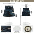 thumbnail image 3 of YAZAOO Table Lamp Creative Midnight Elegance Pattern Simple Pattern Night Light, 3 of 8