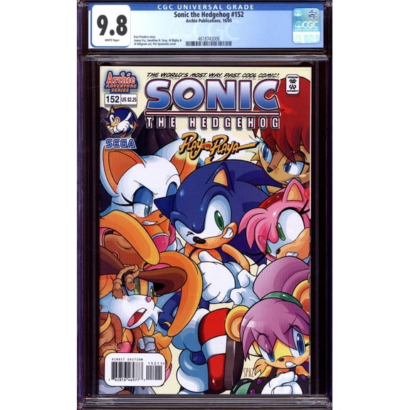 Sonic the Hedgehog #152 - CGC 9.8 Comic Book