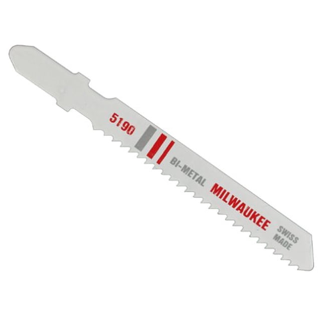 Milwaukee 48-42-5190 3-Inch, 14 Teeth per Inch, Bi-Metal Jig Saw Blades, 5-Pack