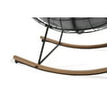 thumbnail image 5 of Better Homes & Gardens Marlow Papasan Outdoor Rocking Chair, Gray, 5 of 13
